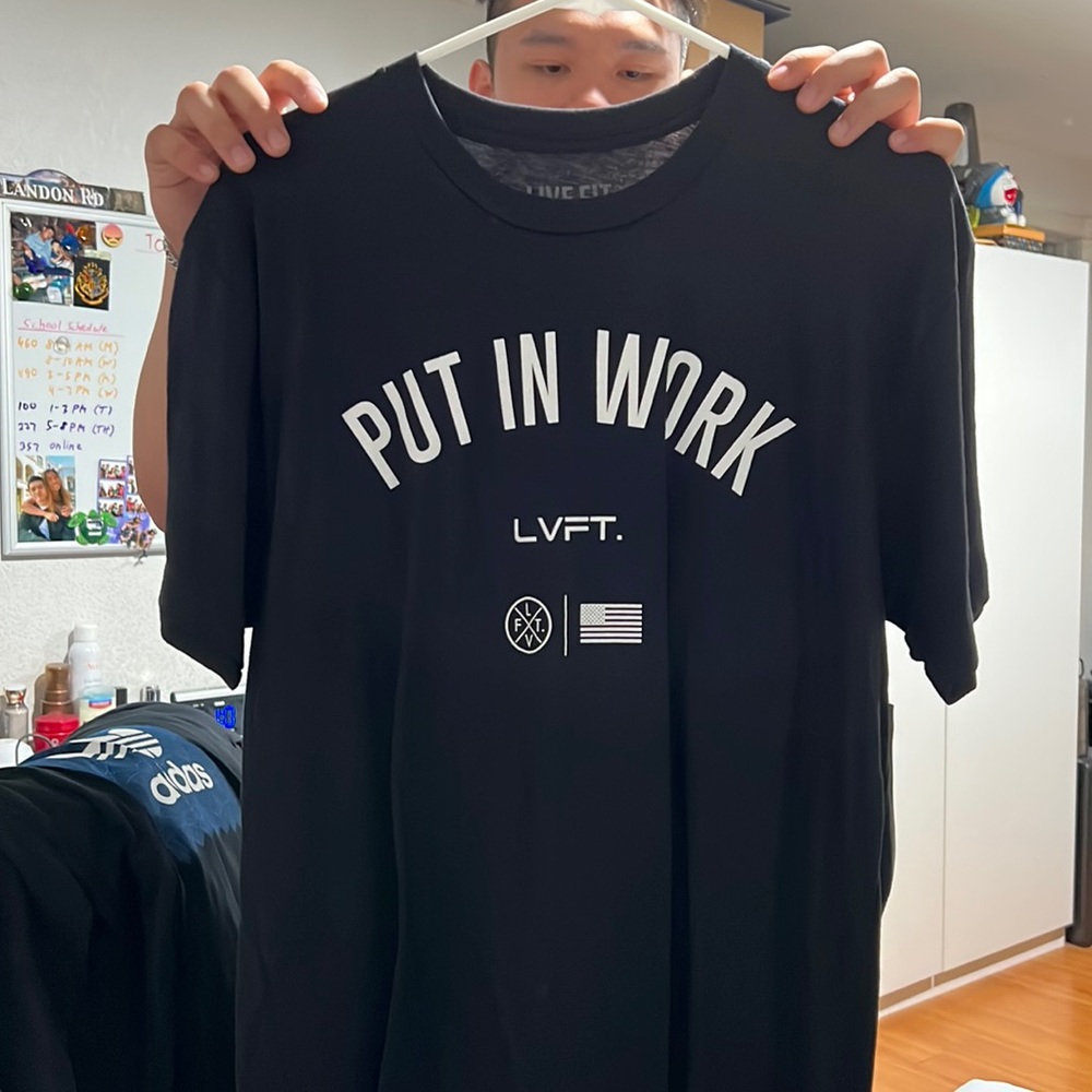 LVFT black t shirt
